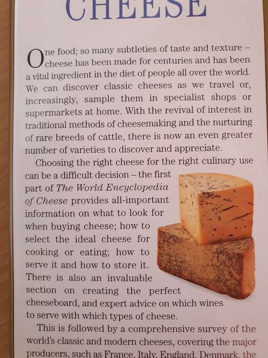 The World Encyclopedia of Cheese : Juliet Harbutt with recipes by Roz Denny (Hardcover)
