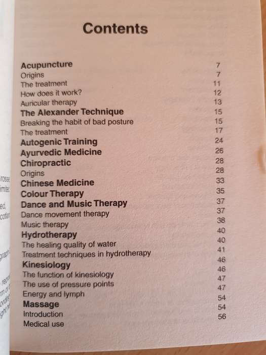 Geddes & Grosset - Alternative Therapies - Acupuncture/Kinesiology/Reiki/Yoga/Shiatsu/Reiki