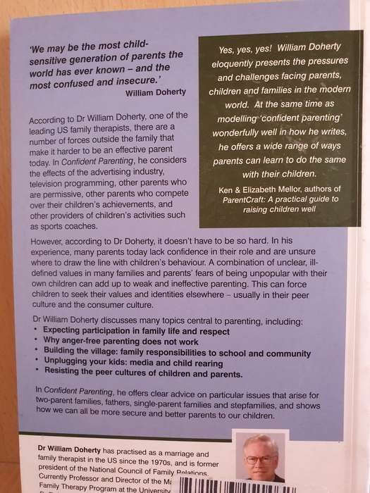 Confident Parenting: Dr William Doherty (Paperback)
