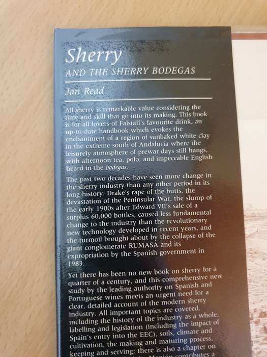 Sherry and the Sherry Bodegas : Jan Read (Hardcover)