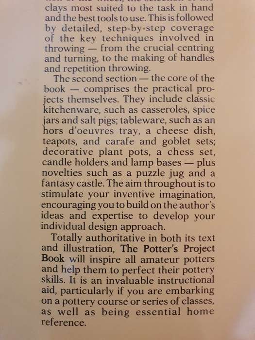 The Potter`s Project Book - 20 specially designed pottery projects for you to make: Peter Cosentino