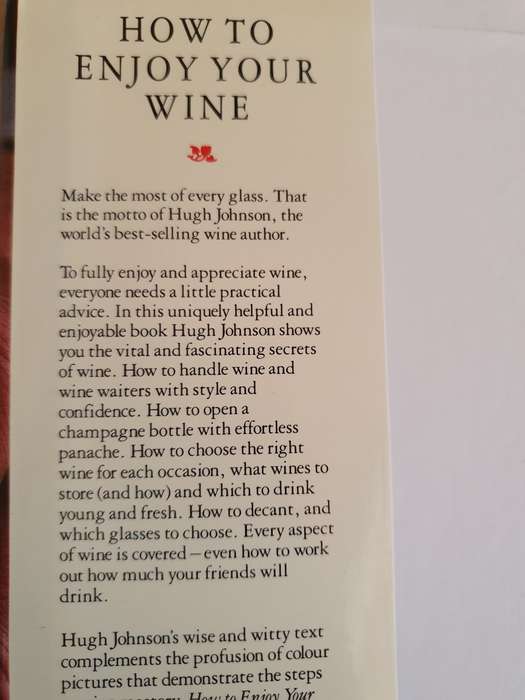 How to Enjoy Your Wine : Michell Beazley (Hardcover)