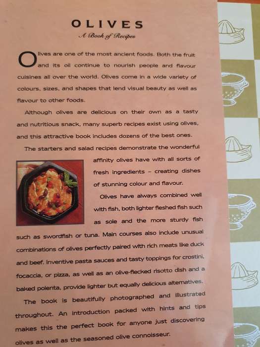 Olives - A Book of Recipes (Hardcover)