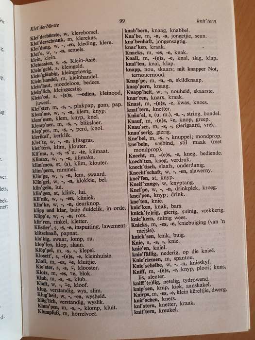 Schworterbuch (Deutsche-Afrikaans/Afrikaans-Deutsch)