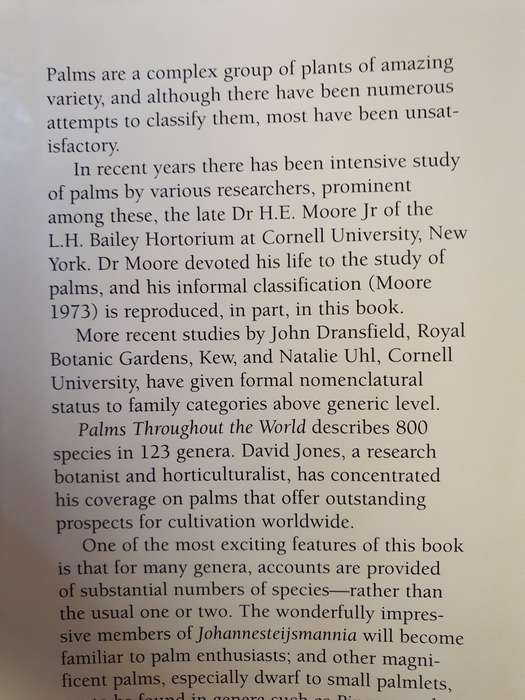 Palms Throughout the World : David L. Jones (Hardcover)