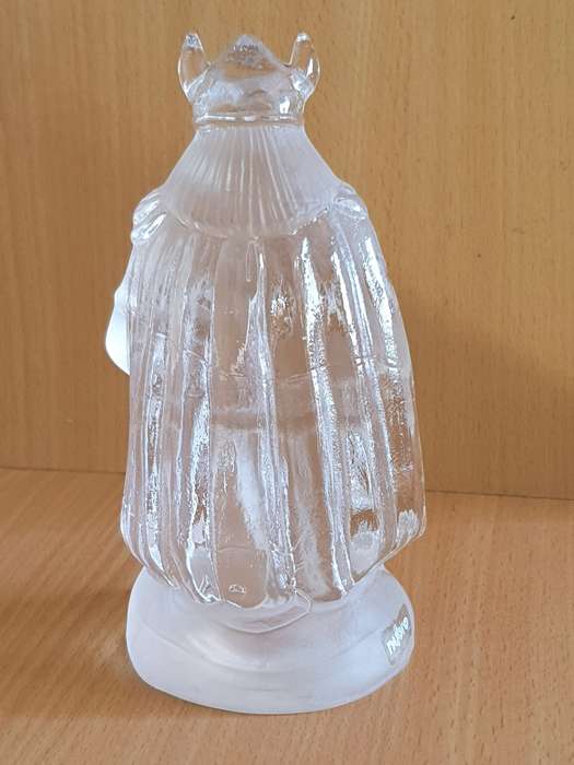 Nybro Glass Viking Figurine, Made in Sweden