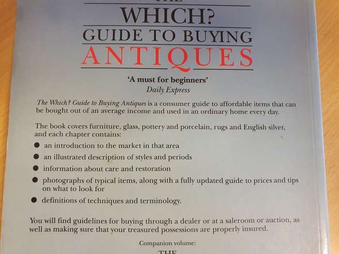 The Which?  Guide to Buying Antiques  (Paperback)