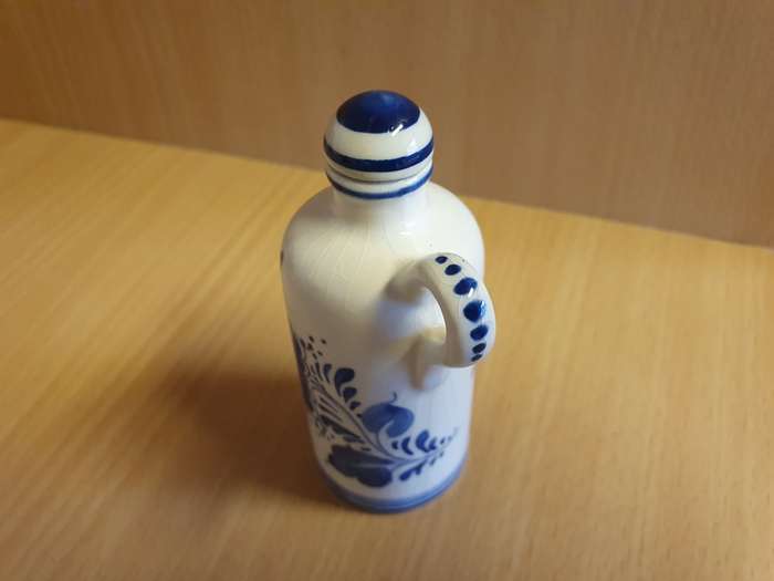 Small Blue & White Handpainted Delft Jug - 10cm x 4cm