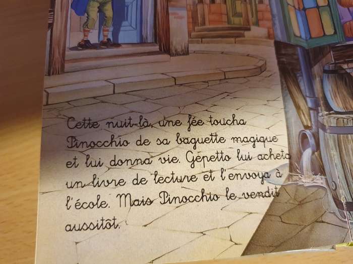 Pinocchio (Hardcover) French