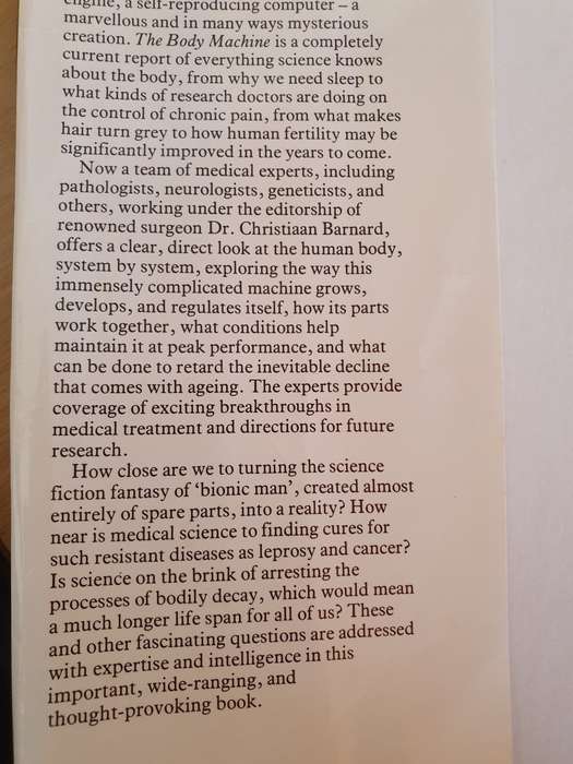 The Body Machine - Christiaan Barnard (Hardcover)