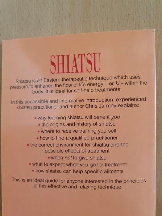 Thorsons Introduction Guide to Shiatsu : Chris Jarmey (Paperback)