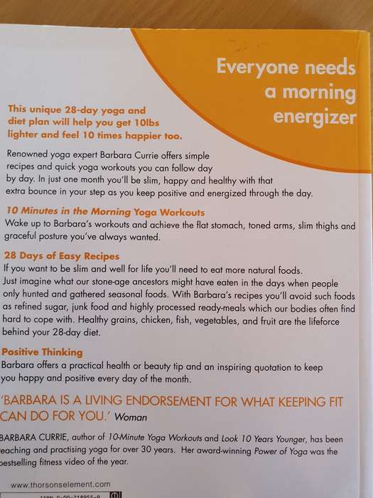 10 Minutes in the Morning - Yoga & Diet Plan : Barbara Currie (Paperback)