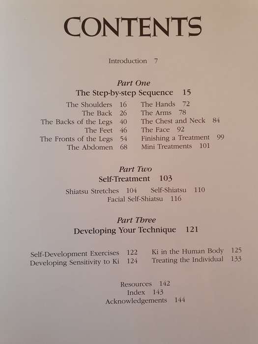 The Shiatsu Manual : Step-by-step techniques for a full body treatment: Gerry Thompson (Hardcover)