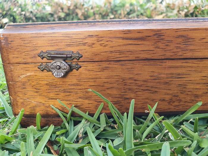 Large Wooden Cutlery Box