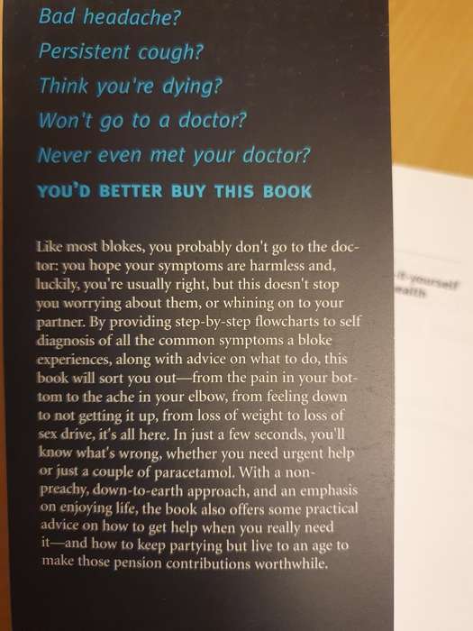 A Bloke`s Diagnose it Yourself Guide to Health: Dr Keith Hopcroft, Dr Alistair Moulds (Paperback)