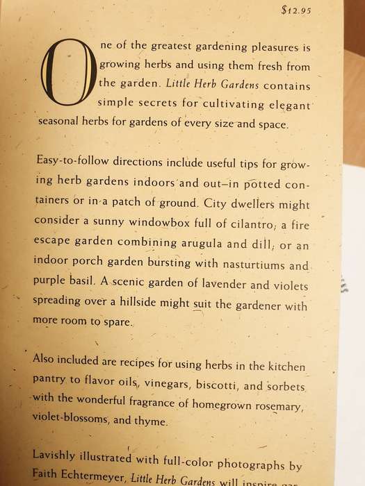 Little Herb Gardens : Georgeanne Brennan and Mimi Luebbermann (Paperback)