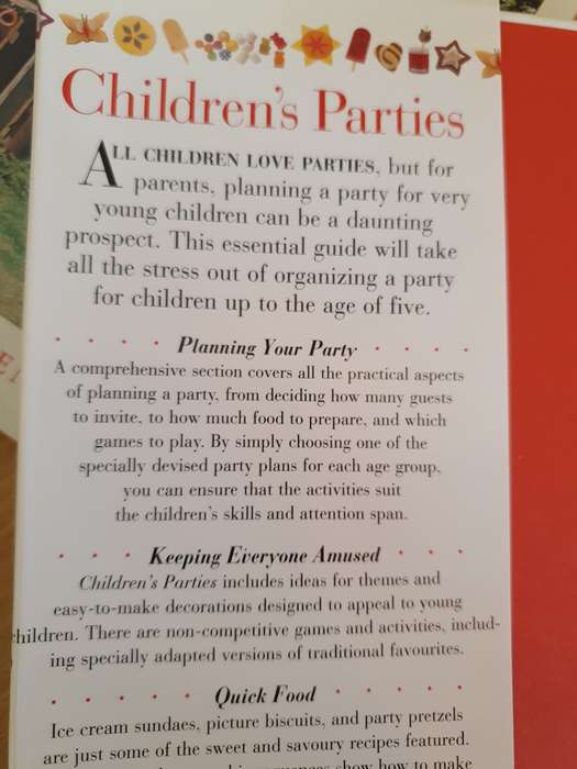 Children`s Parties - All the know-how you need to organise: Angela Wilkes (Hardcover)