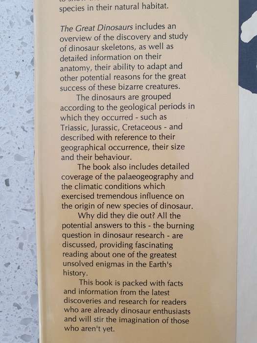 The Great Dinosaurs - From the Triassic Through Jurassic to Cretaceous (Hardcover)