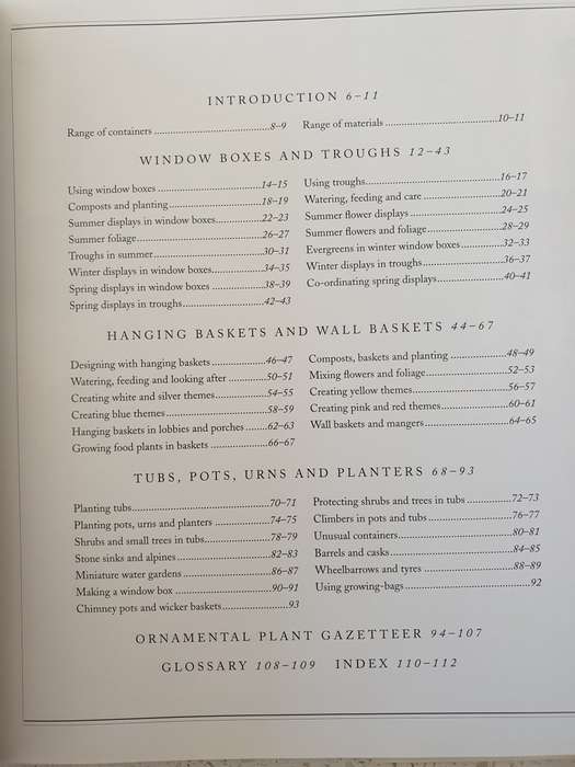 Containers  - Guide to Growing and Displaying Plants in Pots, Window Boxes: David Squire