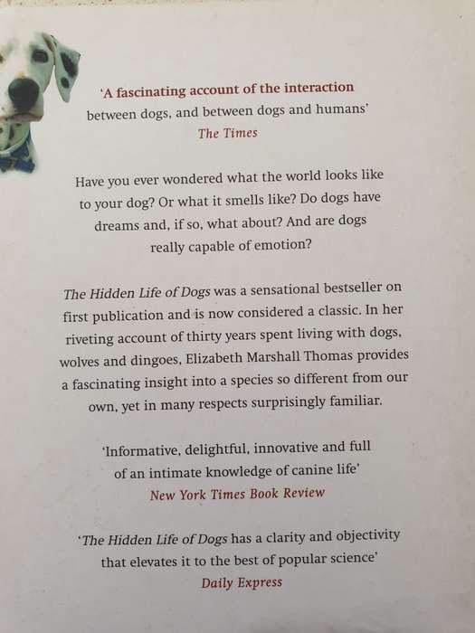 The Hidden Life of Dogs: Elizabeth Marshall Thomas (Paperback)
