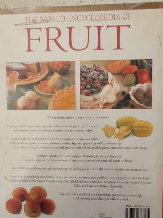 The World Encyclopedia of Fruit - A Comprehensive Guide to the Fruits of the World (NEW CONDITION)
