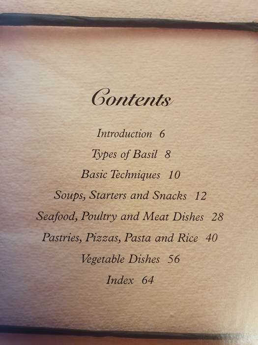 Basil - A Book of Recipes (Hardcover)