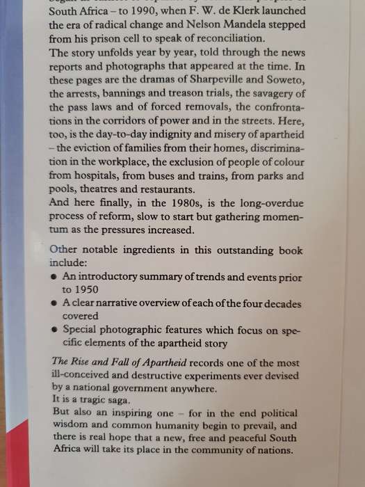 The Rise and Fall of Apartheid - The chronicle of a divided society: Peter Joyce (Hardcover)