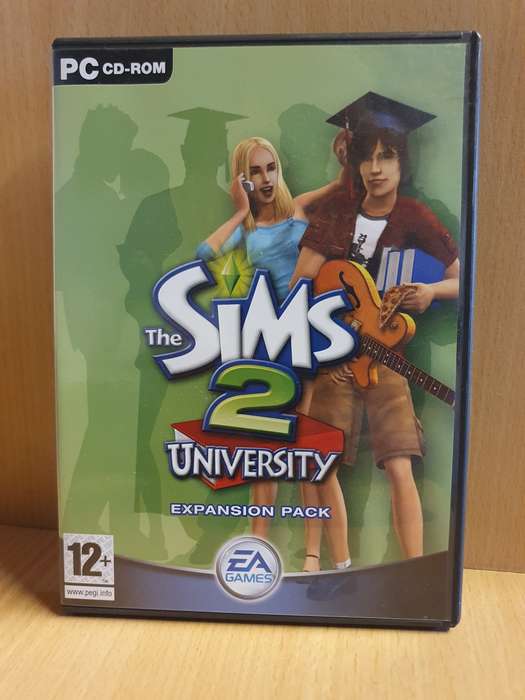 The Sims 2 University Expansion Pack PC CD-ROM