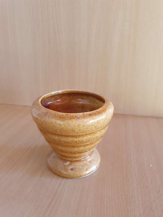 Vintage Ceramic Vase - height 11cm width 12cm