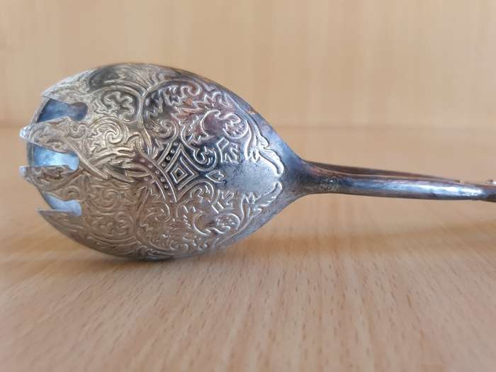 Silver Plated Salad Servers