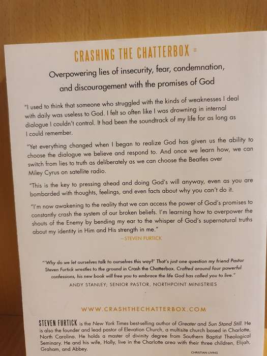 Crash the Chatterbox - Hearing God`s voice above all others: Steven Furtick (Paperback)