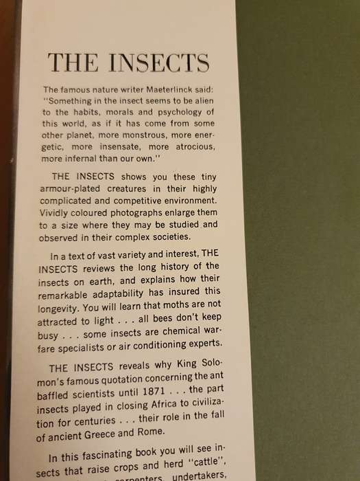 Life Nature Library - The Insects (Hardcover)