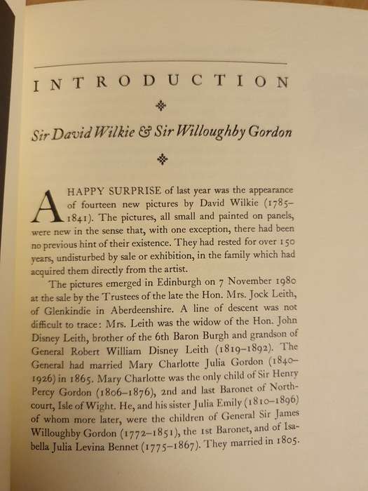 Fourteen Small Pictures by Wilkie  Introduced & Catalogued by Hamish Miles