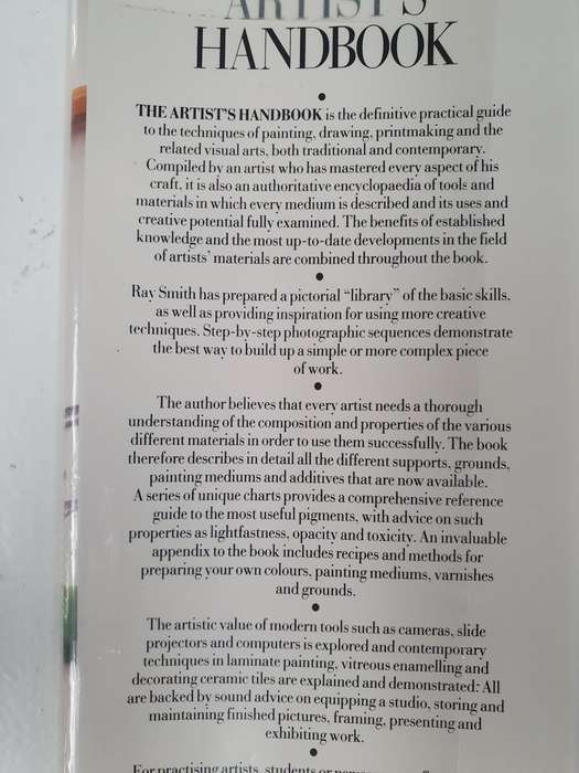 The Artist`s Handbook - The Complete, Practical Guide to the tools, techniques and Materials