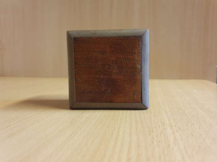 Wooden Trinket Box - 7cm x 7cm height 4cm