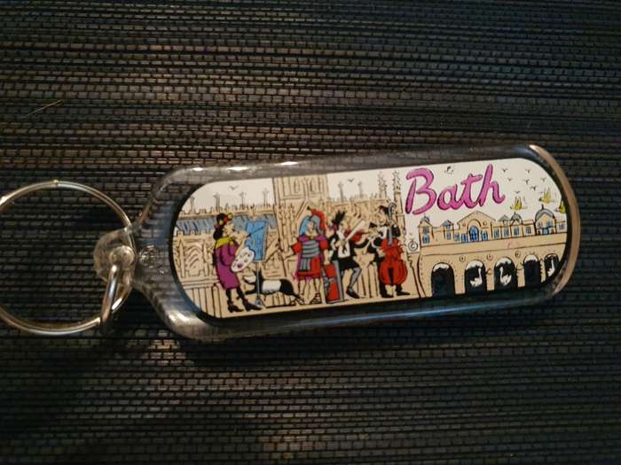 Souvenir Keyring/Keychain - Bath