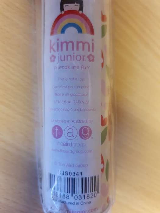 Kimmi Doll Tin with 12 Pencil Crayons
