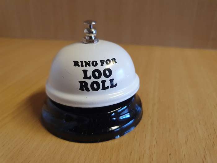 Ring for Loo Roll Bell