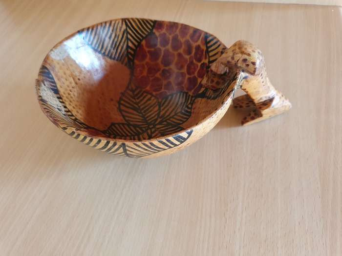 Wooden Bowl - width 17cm height 8cm