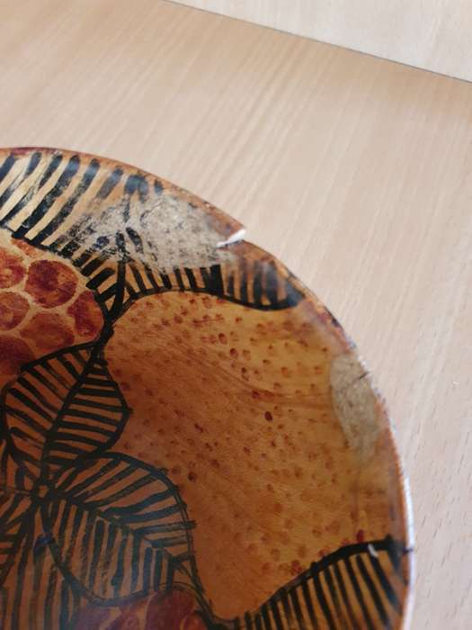 Wooden Bowl - width 17cm height 8cm