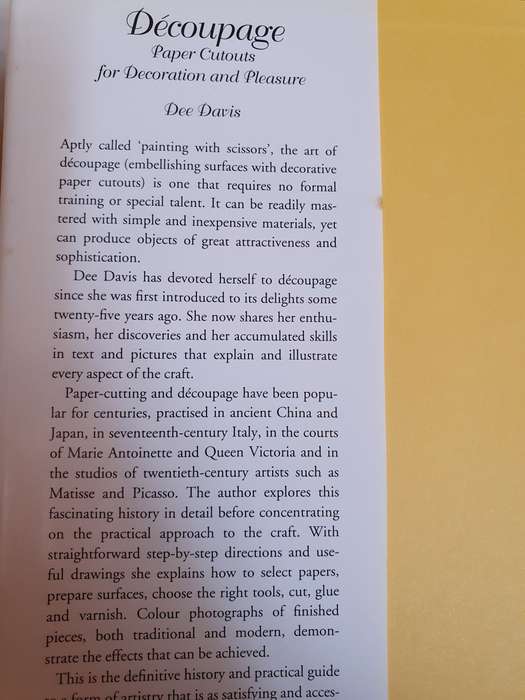Decoupage : Dee Davis (Hardcover)
