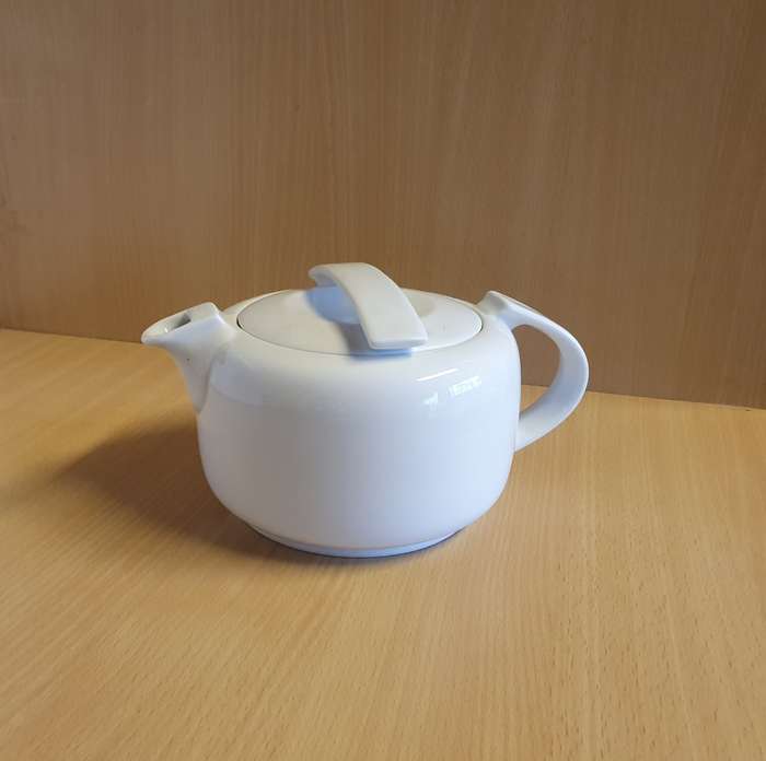 White Royal Avon Fine Porcelain Teapot. size: height 10cm width 17cm