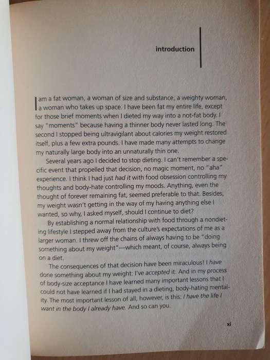 Live Large!  Ideas, affirmations & actions for sane living in a larger body: Cheri K. Erdman(Paperba
