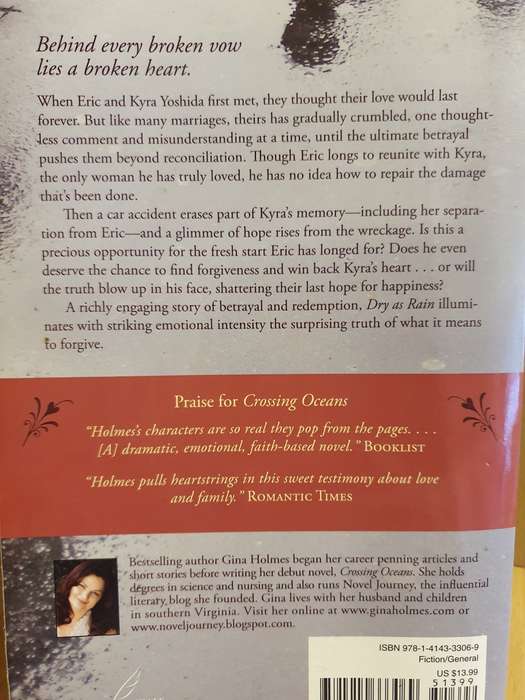 Dry as Rain: Gina Holmes (Paperback)