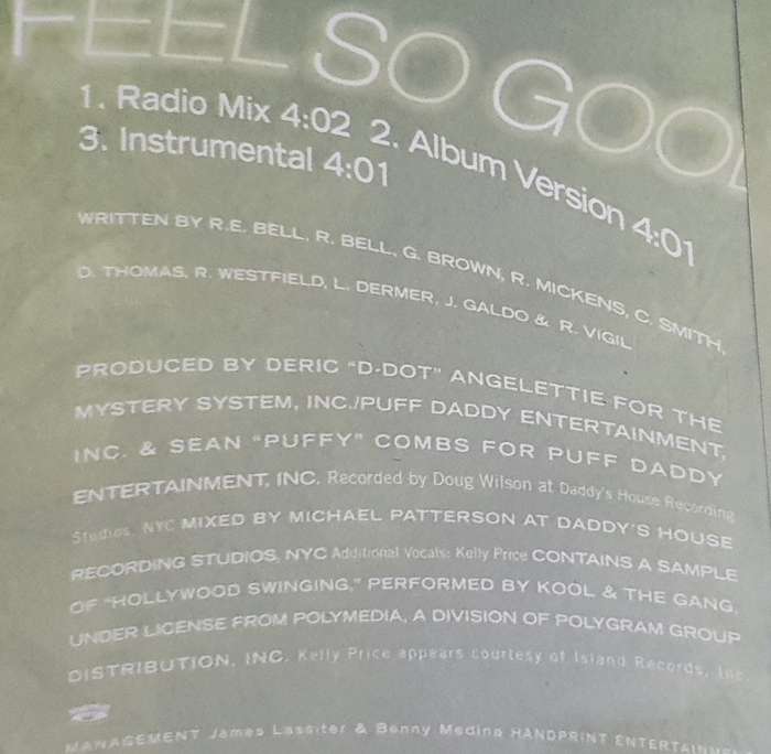 Mase - Feel so Good - CD