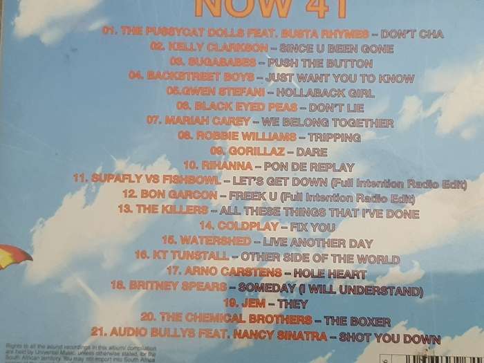 Now That`s What I Call Music! 41  (CD)