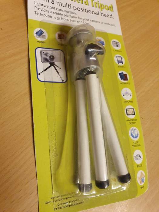 Travel Smart- Mini Camera Tripod