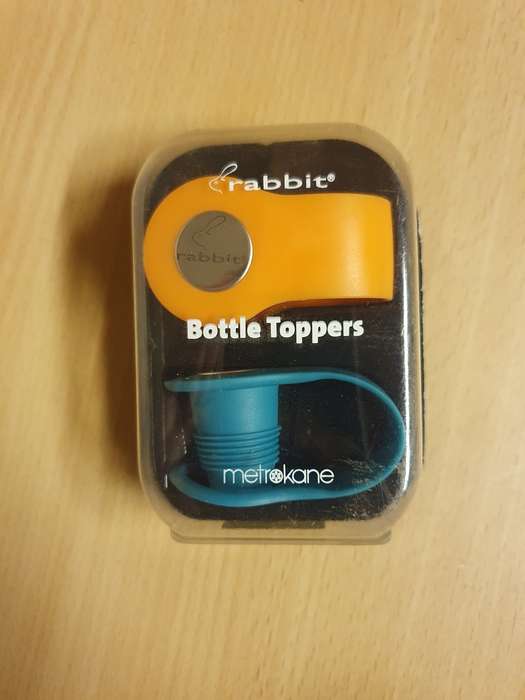 Metrokane Rabbit Bottleneck Bottle Toppers