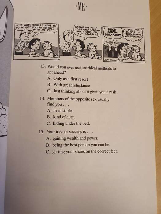 Garfield - The Me Book (Paperback)