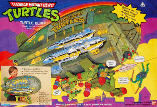 TMNT Blimp MINT in box.